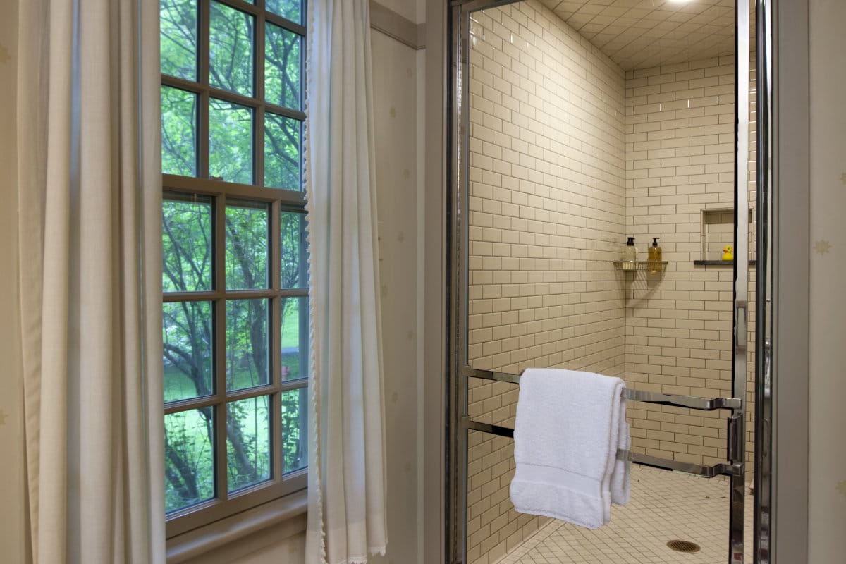 bathroom with shower