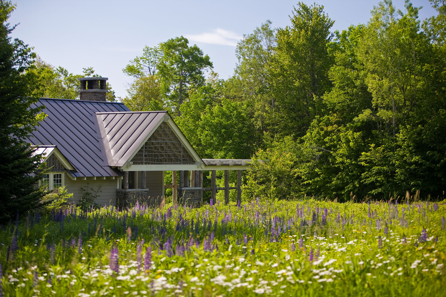 lilac fields exterior