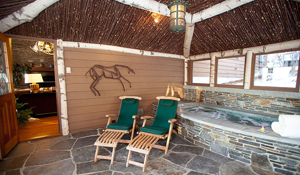 chalet tub