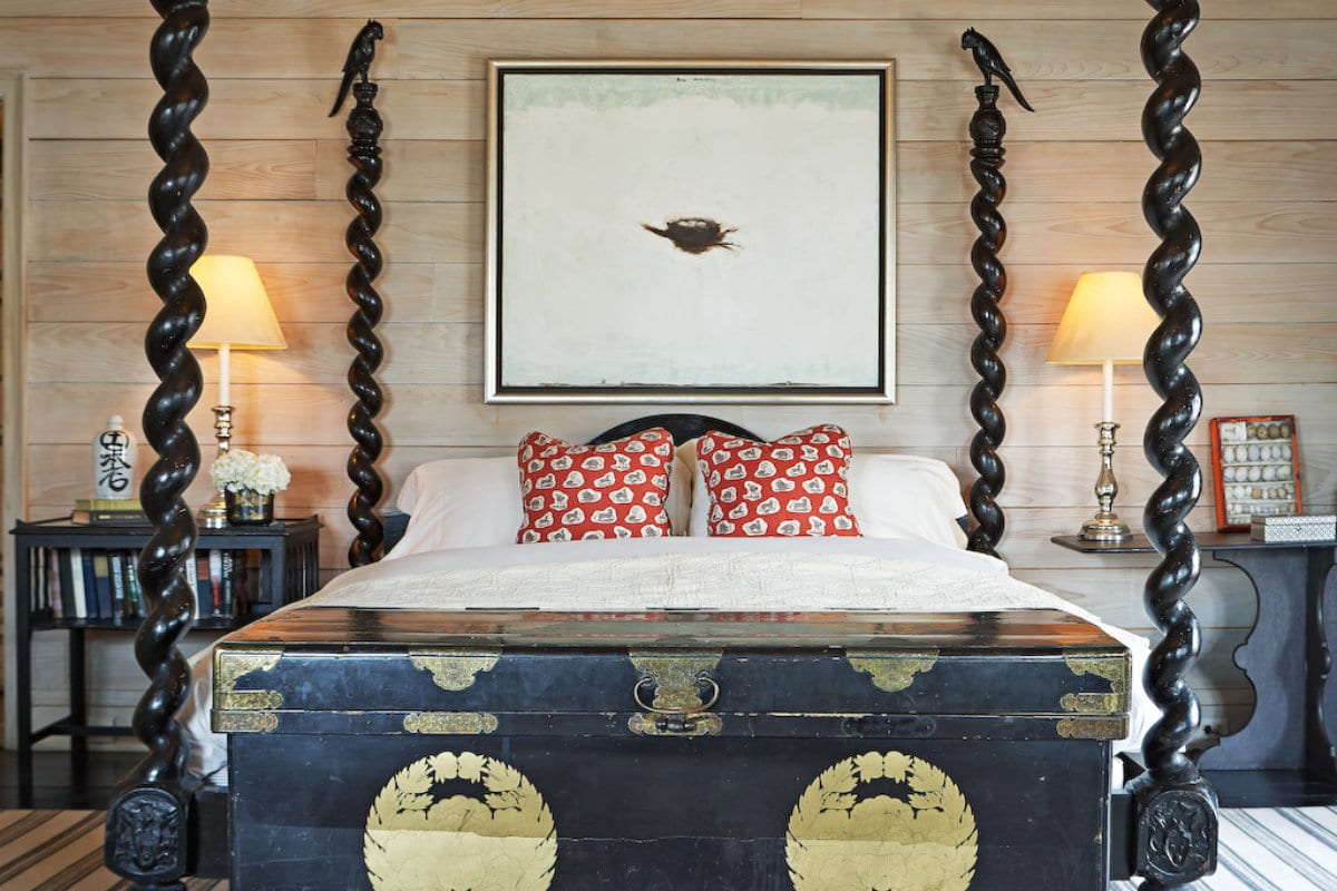 bedroom with bed