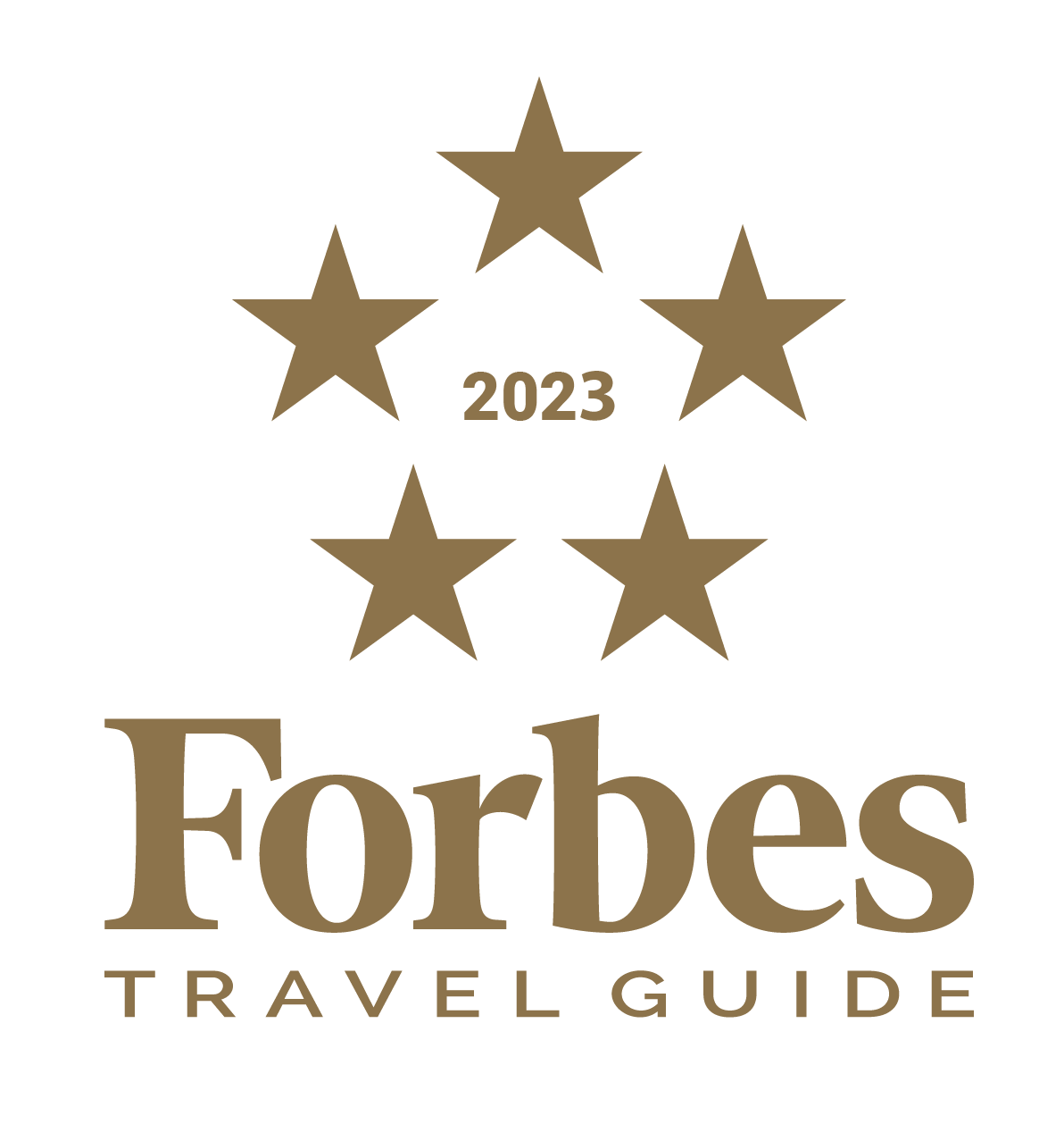 Forbes Travel Guide 2023 logo
