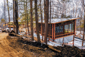 construction of treehouse