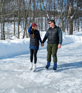 ice skating