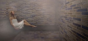 woman in spa
