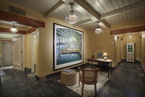 interior of spa